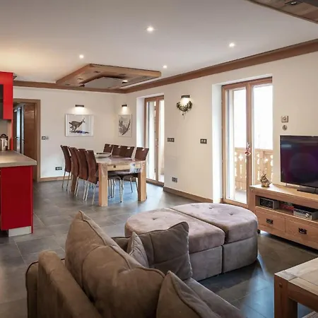 Les Ecureuils -renove 100m2 - 8per - Skis Aux Pieds - Vue Sur La Montagne Apartment Les Houches